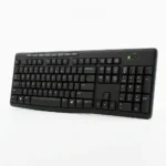 Logitech MK270 black wireless keyboard and mouse combo with UK QWERTY keyboard layout