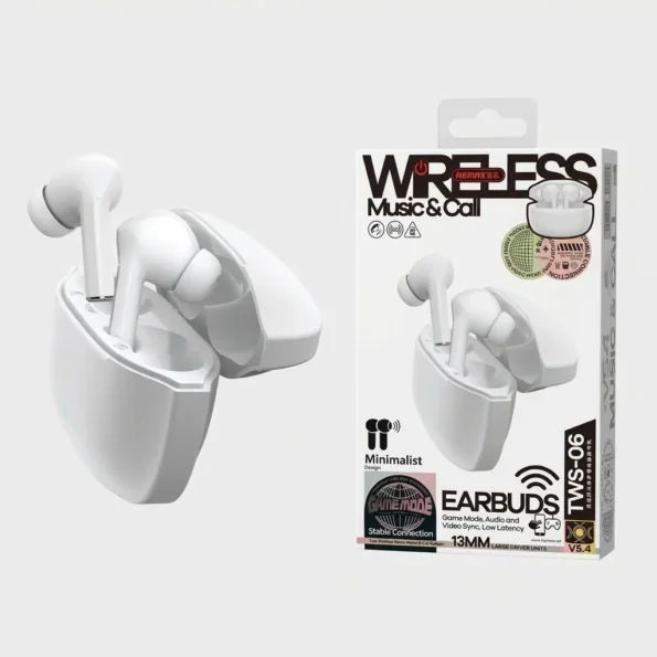 REMAX TWS-06 True Wireless Earbuds