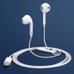 USB-C wired in ear earphones with built in microphone for compatible iPhone models