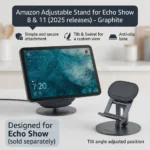 Amazon Adjustable Stand in Graphite for Echo Show 8 and Echo Show 11 2025 models