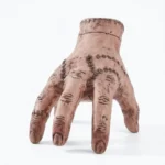 Halloween animatronic crawling hand decoration with spooky movement and scary sound effects
