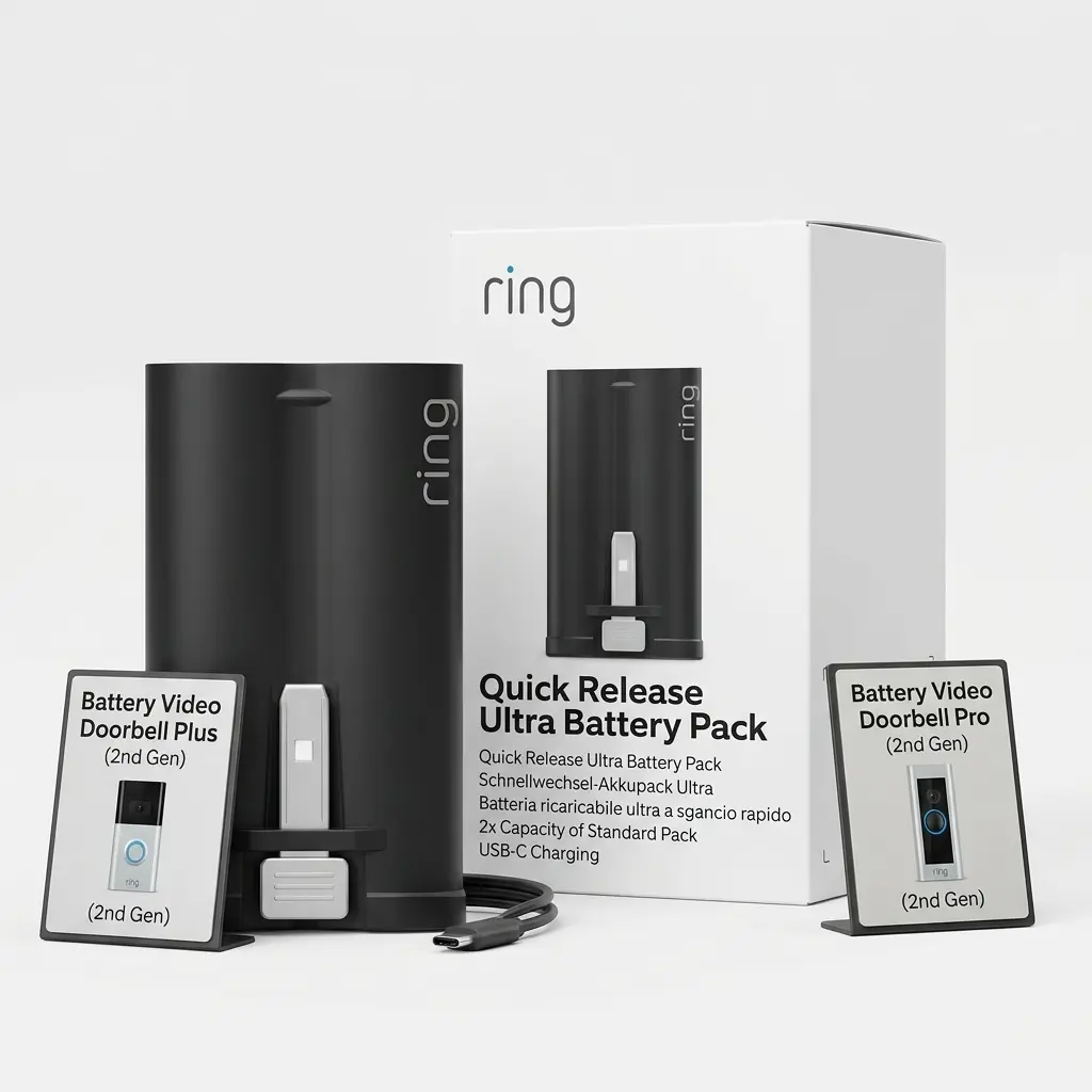 ring-quick-release-ultra-battery-pack Ring Quick Release Ultra Battery Pack for compatible Battery Video Doorbell Plus and Pro models