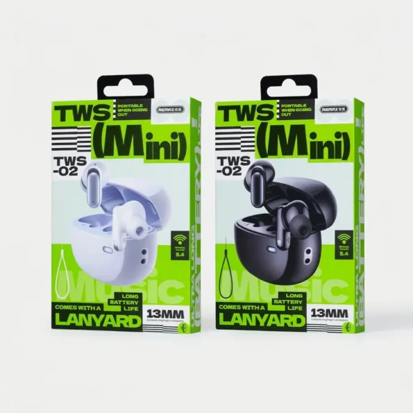 REMAX TWS-02 True Wireless Earphones
