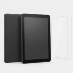 Two clear screen protectors for compatible Amazon Fire HD 8 tablets