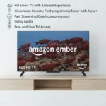 Amazon Ember 32-inch 2-Series HD smart TV with Fire TV and Alexa Remote