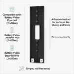 Ring No-Drill Mount for compatible Battery Video Doorbell models